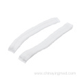 Disposable nonwoven bouffant clip cap